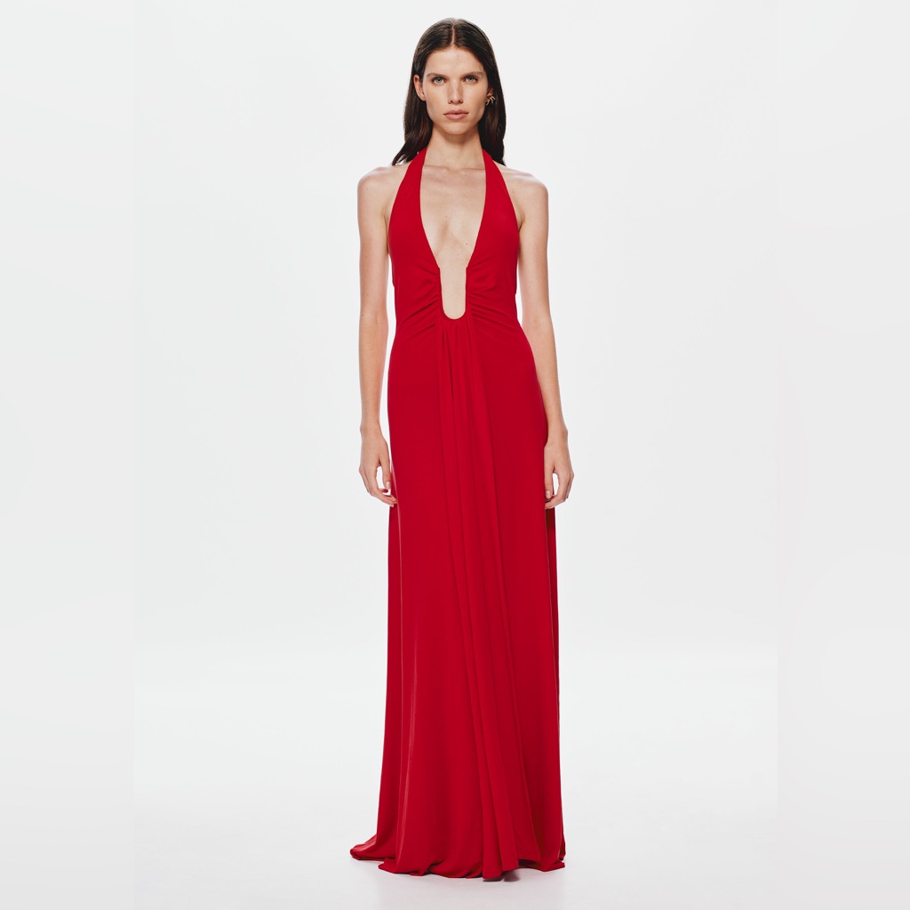 Misha Jennifer Cupro Maxi Dress
